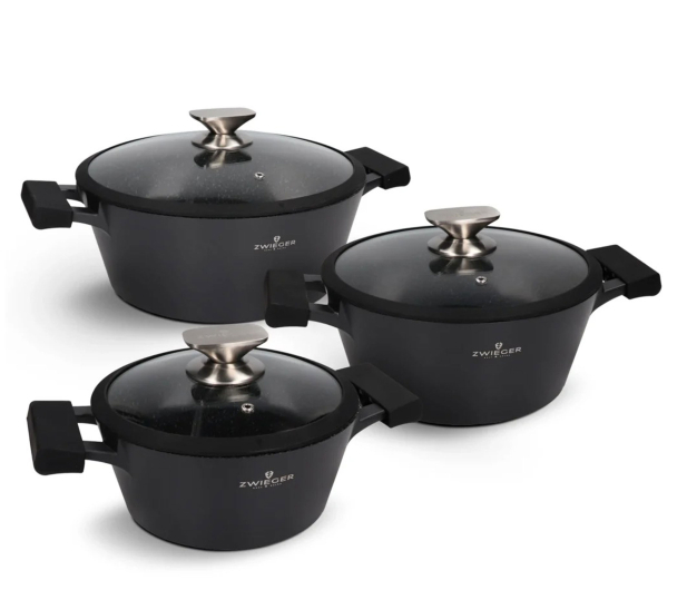 Zwieger Black Stone Zestaw garnków 6 el. - 1324268 - zdjęcie